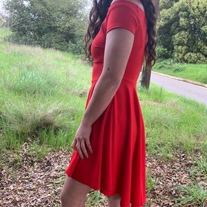 Modern high/low dress